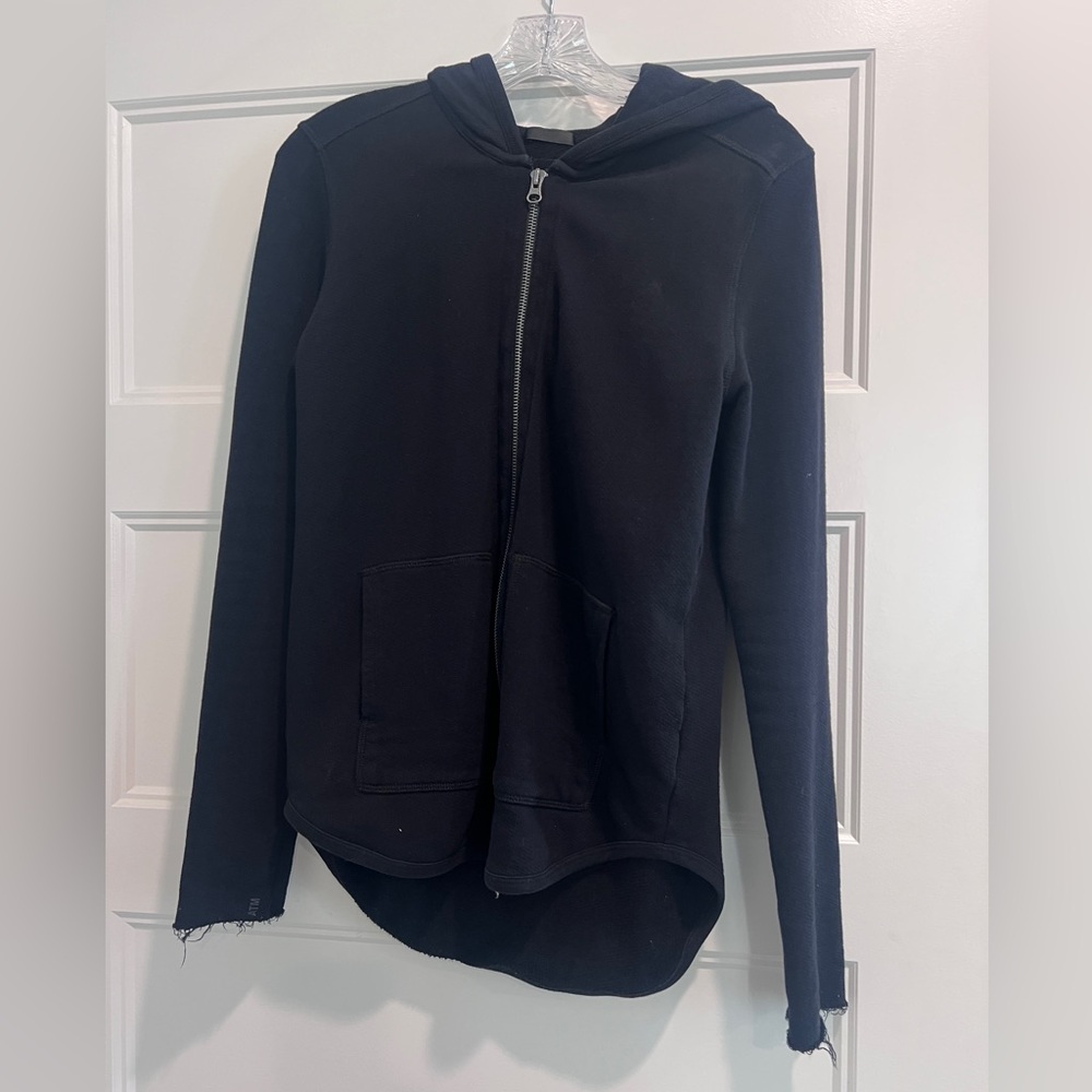 ATM ZipUp Hoodie in Black